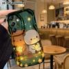 Phone Case: 2D Flat Samsung Galaxy A34 A35 S20 S22 S21 FE Plus Ultra Protective Case, Bear and Panda, Christmas and Halloween Gift