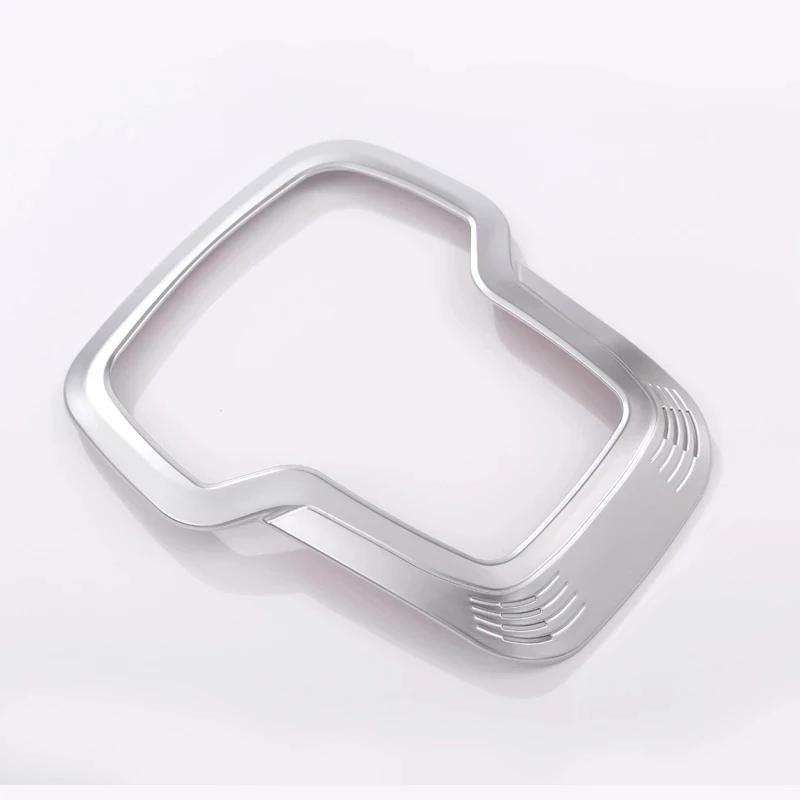 ABS Chrome Car Front Ceiling Reading Lamp Frame Matt Chromed Trim Cover Fit For Alfa Romeo Giulia Stelvio