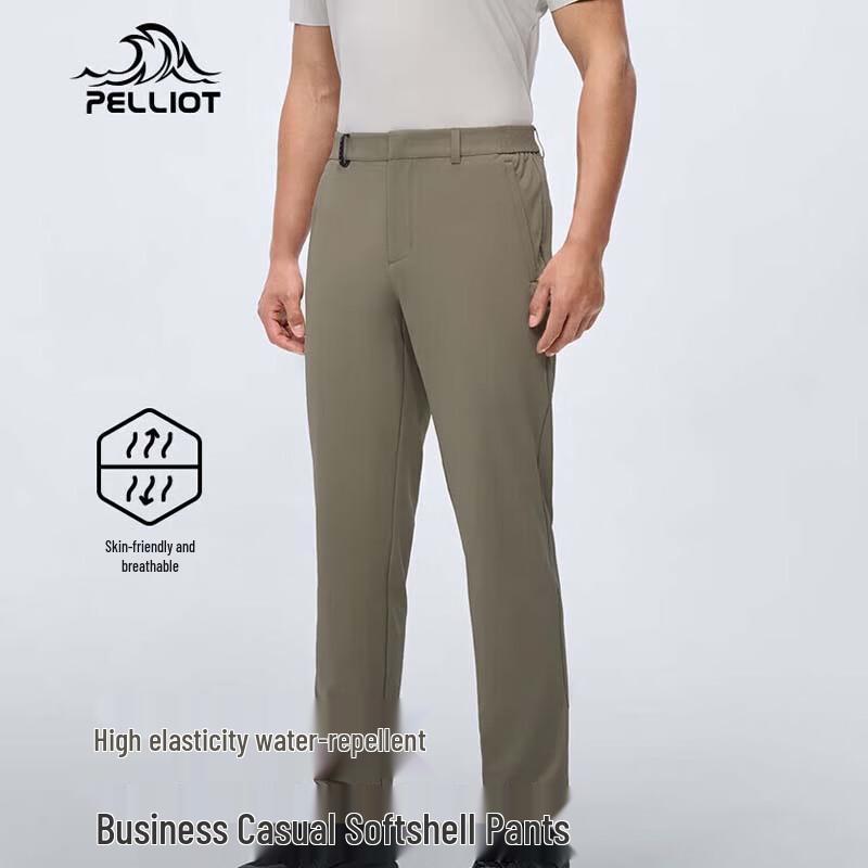 Pelliot Men s Outdoor Windproof Hiking Softshell Pants L