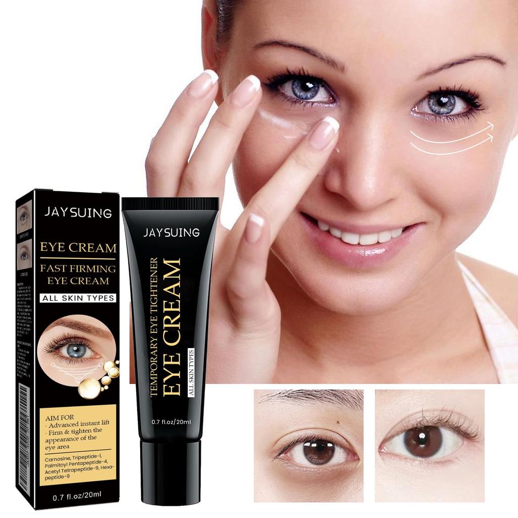Jaysuing Eye Cream Gently Nourishes and Reduces Fine Lines, Bounces, Plumps and Moisturizes the Skin Around the Eyes Daily Care