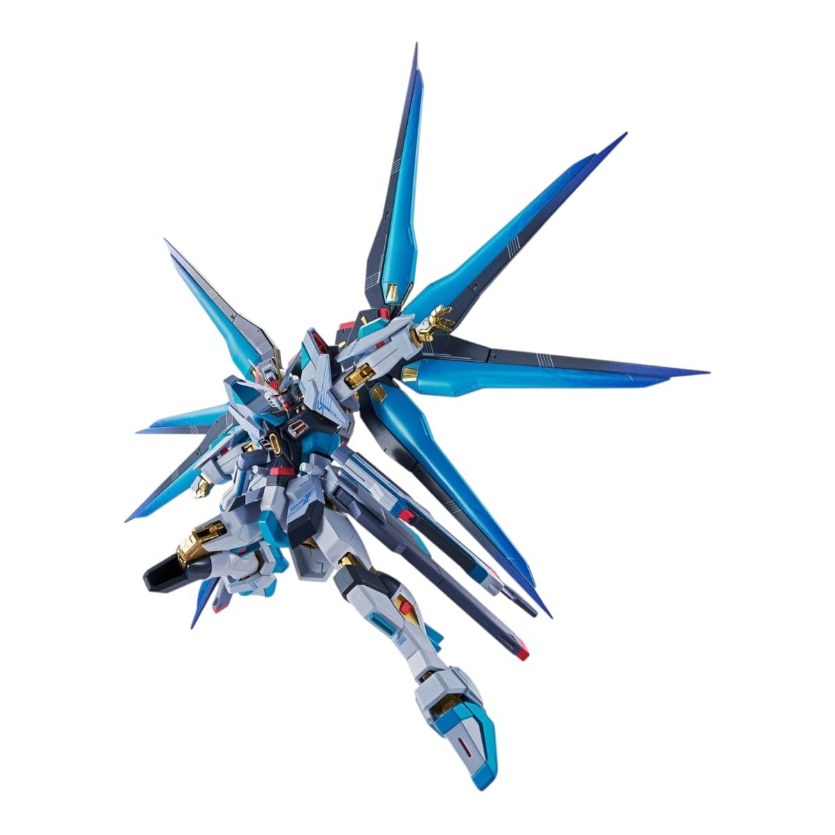 

METAL ROBOT SPIRITS Strike Freedom Gundam Miku ABS PVC Figure SIDE MS Type-2 [Hatsune Ver.] & Die-cast & Pre-painted (Approx. 140mm)