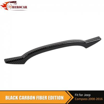 Carbon Fiber Dashboard Meter Trument Box Trim Cover For Jeep Compass 2008-16