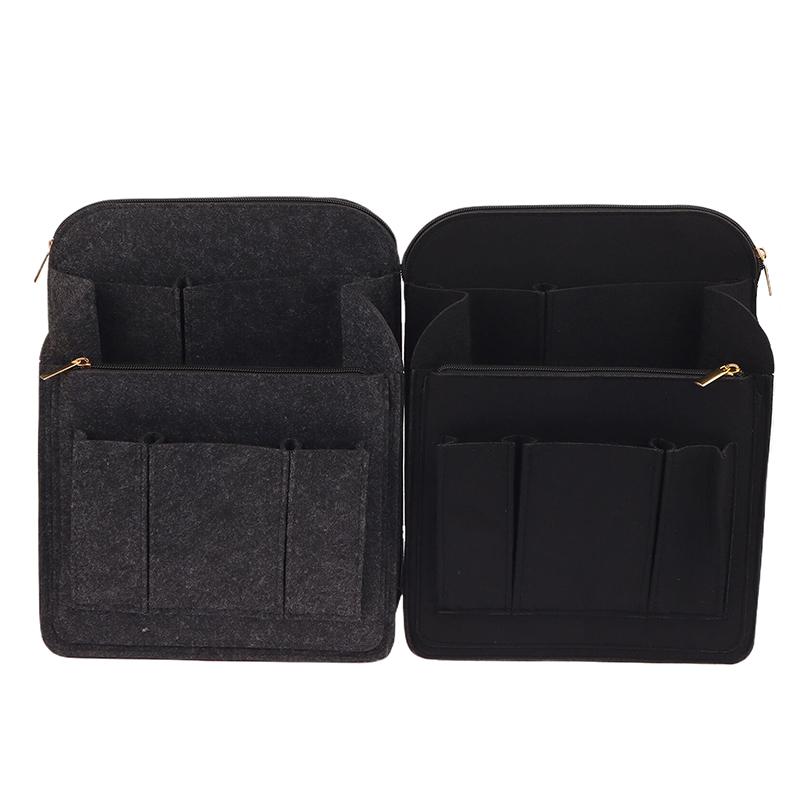 Traveling Backpack Insert Storage Bags Handbag Backpack Liner Make Up Organizer Bag Insert Women'S Felt Toiletry Cosmetic Bag