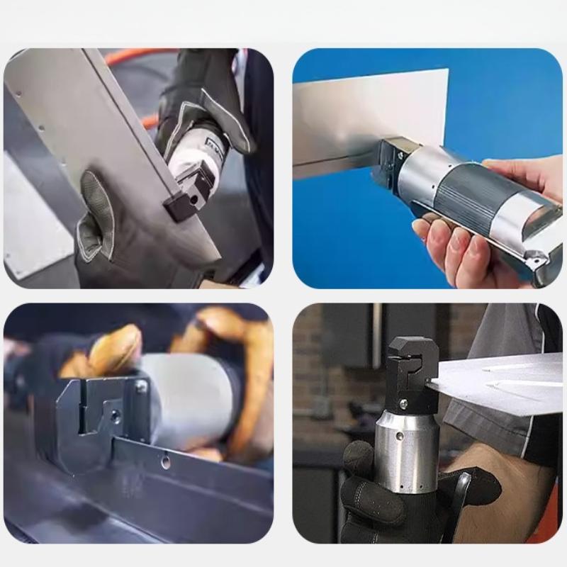 Air Pneumatic Sheet Metal Punch Kit Efficient Flange Hole Punch Tool Set for Mechanical Fabrication and Industrial Use