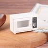 Horno Microondas Miniatura para Casa de Muñecas 1/12 Modelo Accesorio Cocina Hogar Juguetes para Niños
