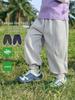 Right Ou Boys' Trendy Spring & Autumn Sweatpants - 2026 New Style for Toddlers and Children.