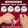 Pop Rivet Gun Adapter Kit Rivet Drill Attachment with 4 Rivets Heads 2.4mm 3.2mm 4.0mm 4.8mm Cordless Electric Drill Riveter Ins