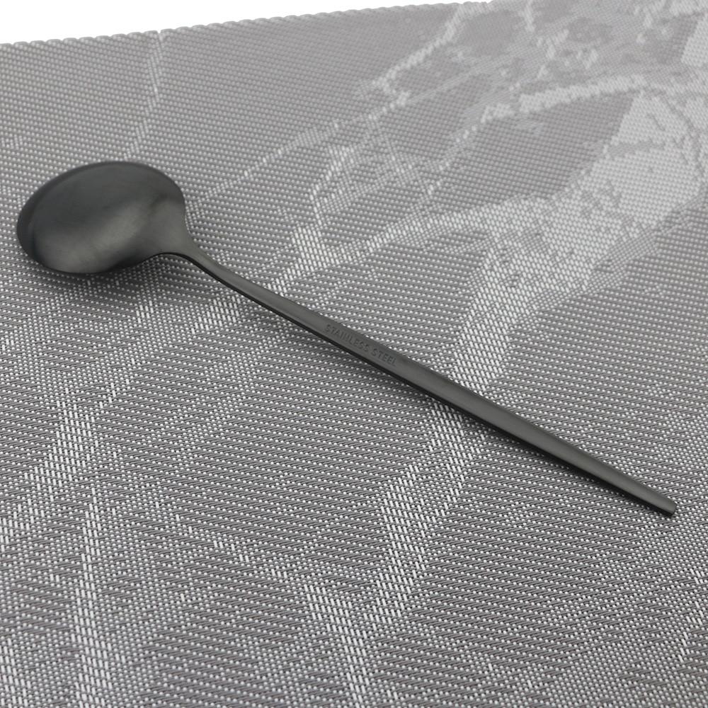 Золотий матовий посуд Столовий посуд Набір столових приборів Столовий набір з нержавіючої сталі Ніж Виделка Ложка Набір столового посуду Кухонні аксесуари