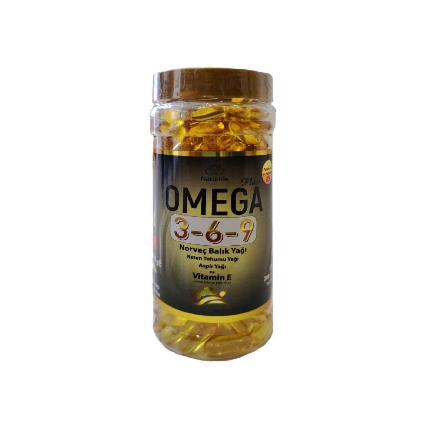

Omega 3-6-9 Norwegian Fish Oil 1300 Mg 200 Softjel