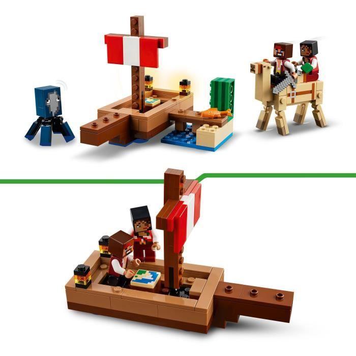 LEGO® Minecraft® 21259 Pirate Ship Voyage Building and Exploration Set