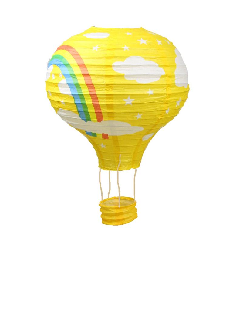Children's Cartoon Hot Air Balloon Paper Lantern for Weddings and Kindergarten Decorations