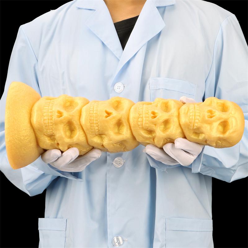 Skull Oversized Silicone Anal Plugs Dildos Alien Anal Plugs Alternative Anal Dilators Huge Masturbators