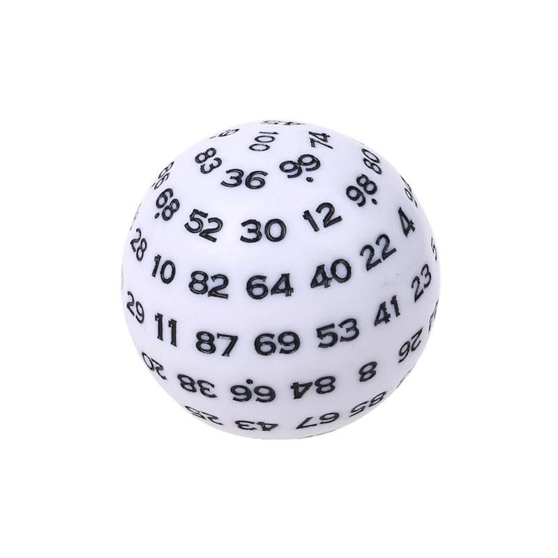 

Новинка 100-гранный кубик для питья, настольные игры для вечеринок, бар, KTV, игрушки для досуга для взрослых, забавные семейные настольные игры белый