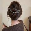 Suede Finish Hair Clip Large Swallow Clip Design Strong Hold for Wet Dry Hair Updo Shower Use Minimalist Hairpin