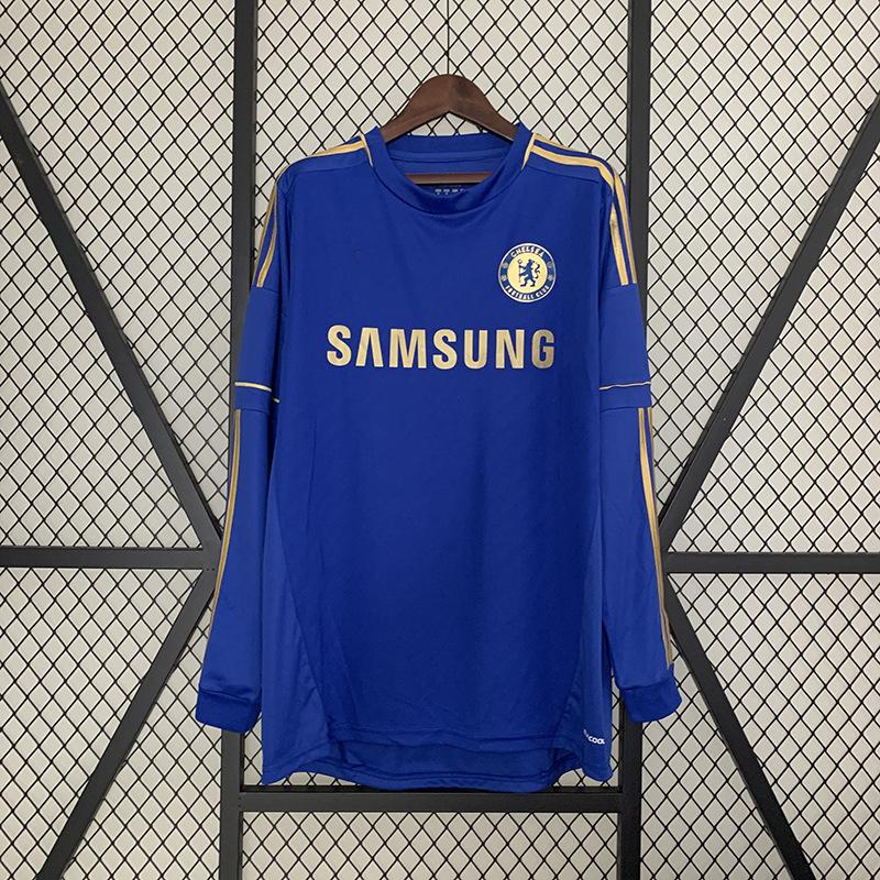 1213 Chelsea retro No. 8 Desailly, No. 25 Zola short-sleeve jersey, No. 9 Torres football jersey, Champions League jersey