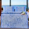 Ice Silk Mat Three-Piece Summer Mat Air Conditioning Mat Single Double Student Mat Foldable Mat