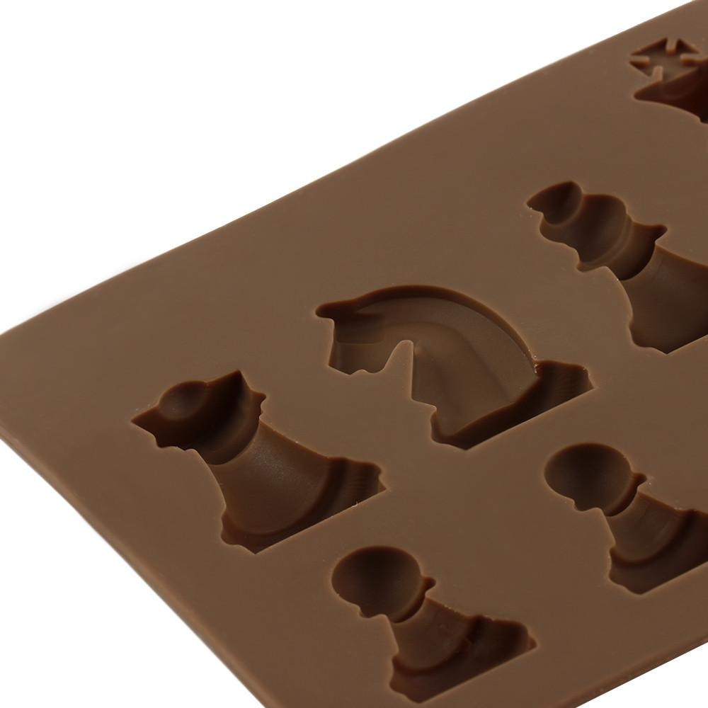 Handmade Silicone Process Mold Chess Chocolate Baking Tool Cake Mold Candy Mold Kitchen Tool Mold