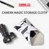STARTRC 19.6*19.6in Camera Wrap Foldable Lens Pouch Protective Wrap for Camera Lens Self Adhesive Washable Anti Scratch