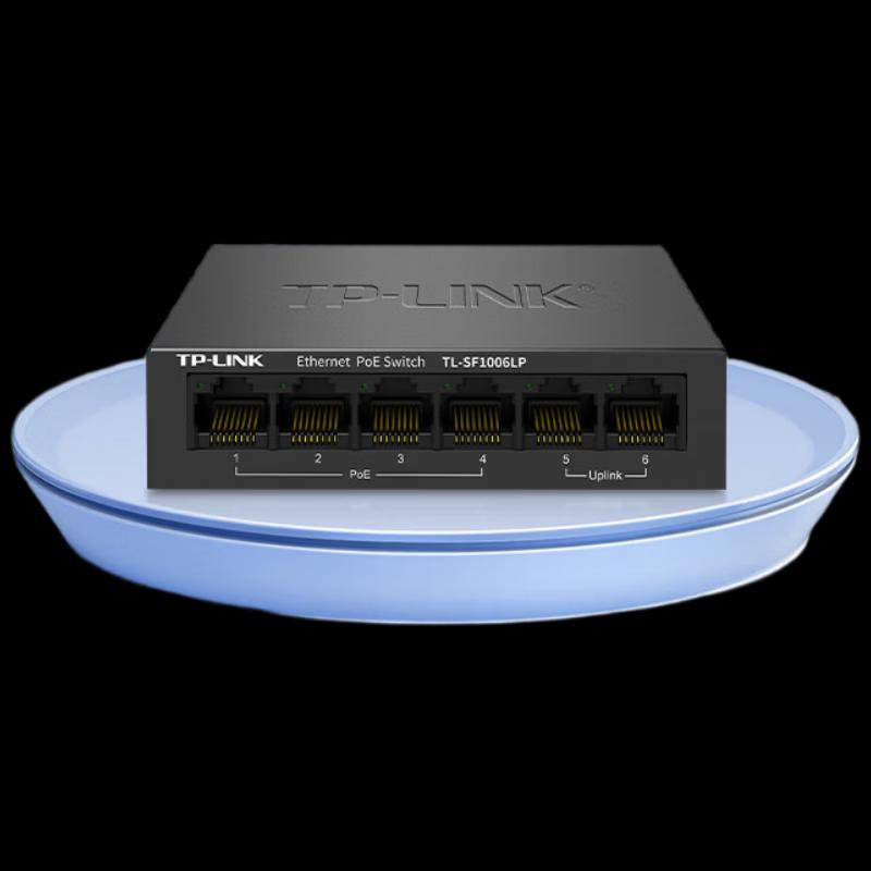Tp-Link TL-SF1006LP 6-Port 100Mbps 4-PoE Unmanaged Switch
