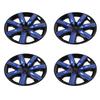 4Pcs Car Hub Cap 19in Sporty Look Protective Buckle Installation Wheel Hub Cap Cover for Model Y