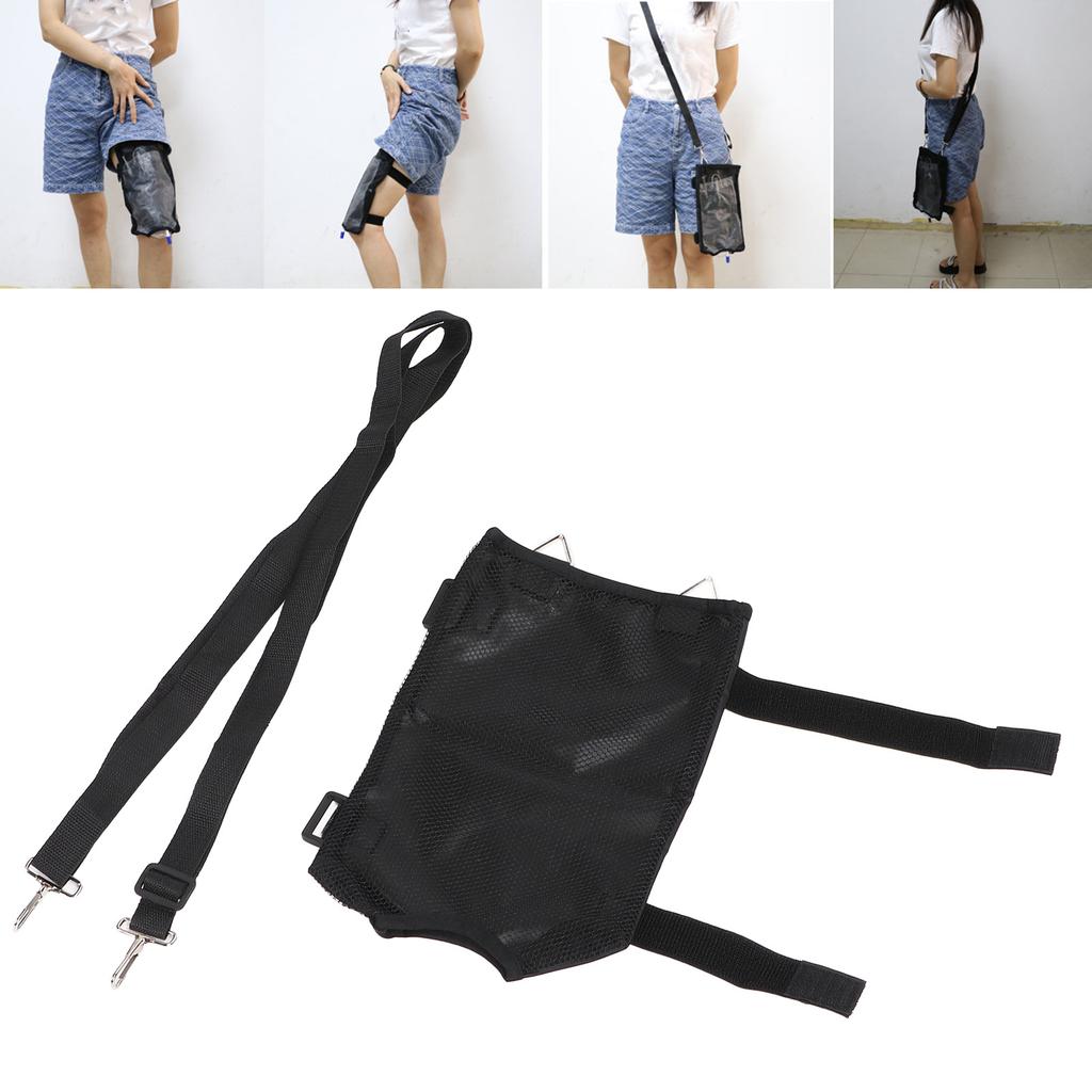 Dual Purpose Wearable Urine Bag Urine Collection Bag High Capacity Pee Holder for Senior 2000ml