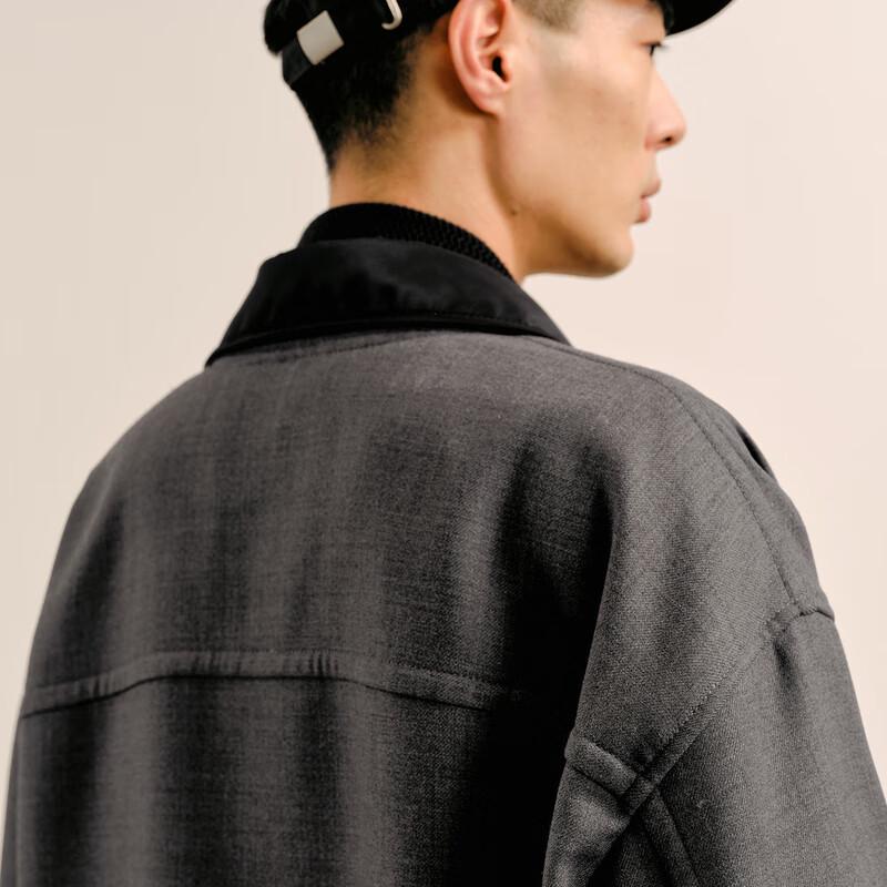 CROQUIS Men's 2024 Autumn Collared Casual Long-Sleeve Jacket