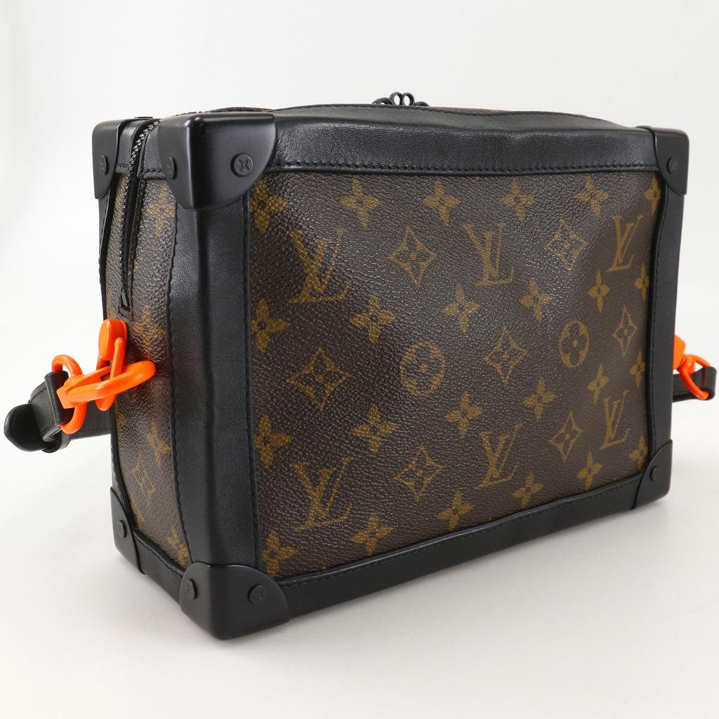 LOUIS VUITTON Soft Trunk Shoulder Bag M44427 Monogram Solar Powered Ray Brown Monogram canvas mens Used