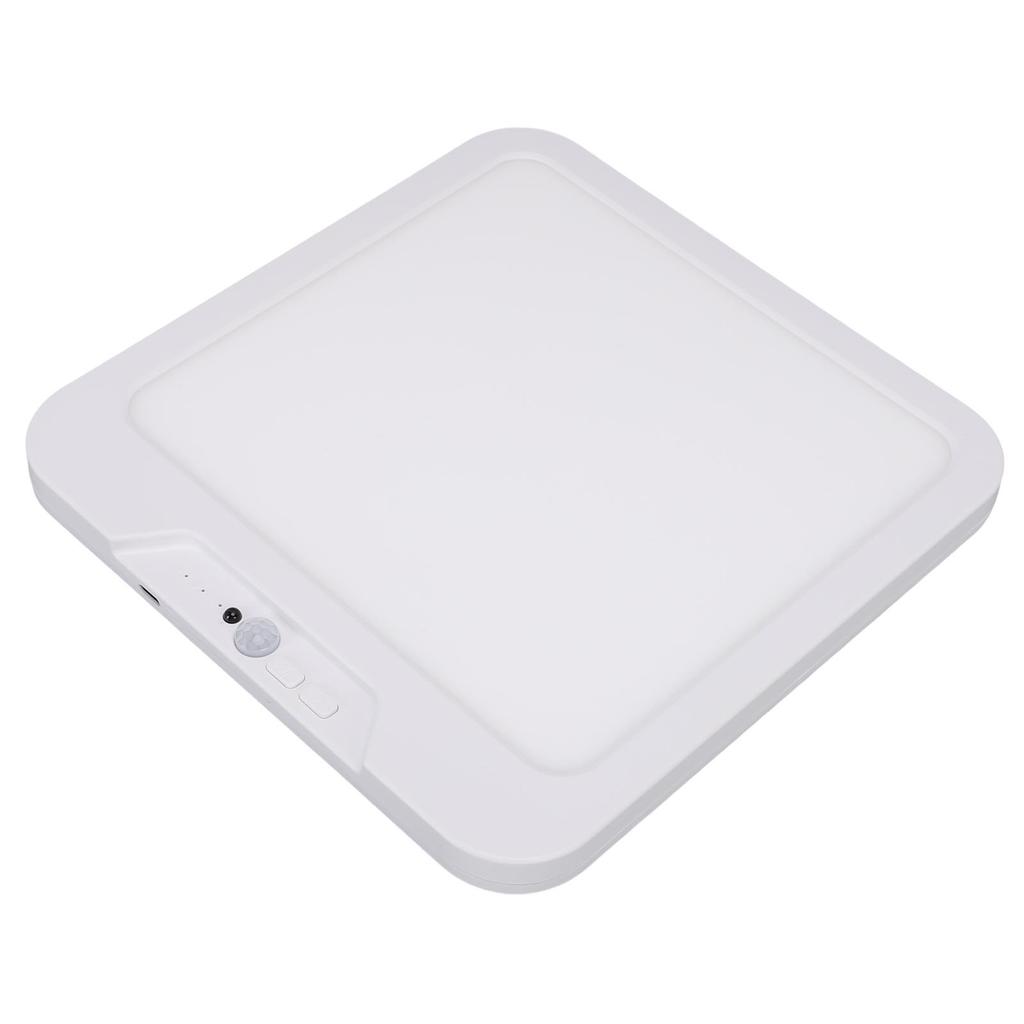 Rechargeable Ceiling Light with Remote Battery Operated Motion Sensored Closet Light 3 Color Temperature Magnet Mount