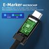 PD240 Watts Fast Charge Thunderbolt 4 Type-C Cable 5A 40Gbps Braided Nylon Jacket Supports 8K60Hz Video Output Camera