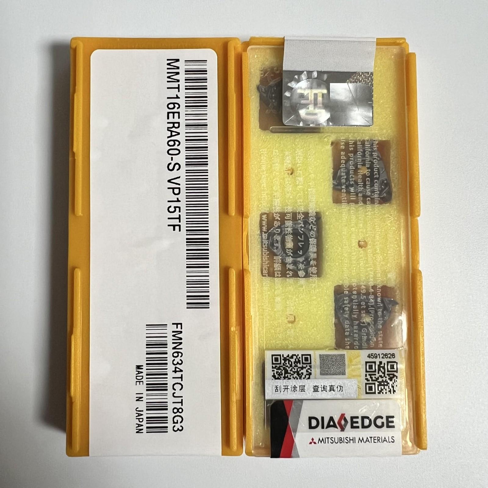 

MITSUBISHI / MMT16ERA60-S VP15TF / Carbide CNC Blade 10 Pcs
