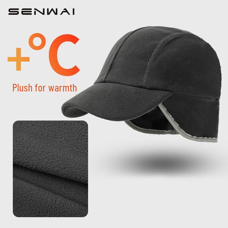 

Плюшевая зимняя бейсболка Senwai с ушками