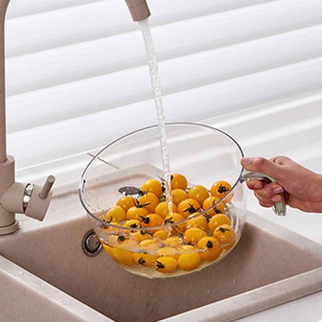 Kosz ociekowy do kuchni Wielofunkcyjna miska do mycia żywności Pudełko do przechowywania świeżości w lodówce na ryż