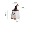 320ml Cute Halloween Ghost Shape Mug Japanese Cartoon Kawaii Elf Ceramic Mug Creative Home Kitchen Drinking Utensils