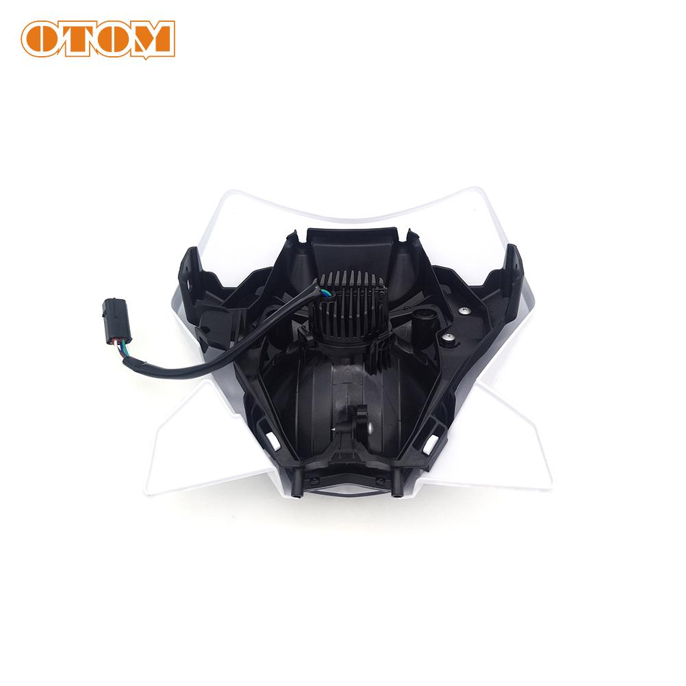 OTOM Motocycle LED Headlight Assembly For KTM 2024 EXC EXCF XCW XCFW 150 250 300 450 500 Enduro Off-road Motorcycle Head Light