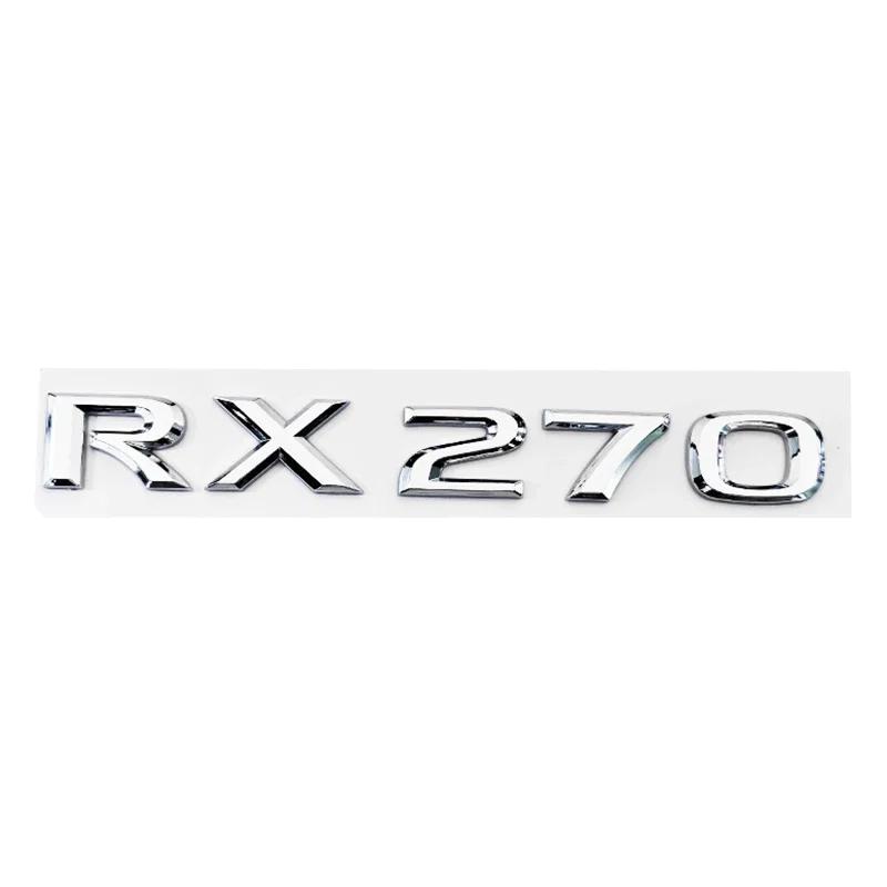 3D ABS Logo For Lexus GX470 LX570 LX600 RX350 RX300 Emblem Number Letters Sticker Car Trunk Badge Adhesive Decal Accessories