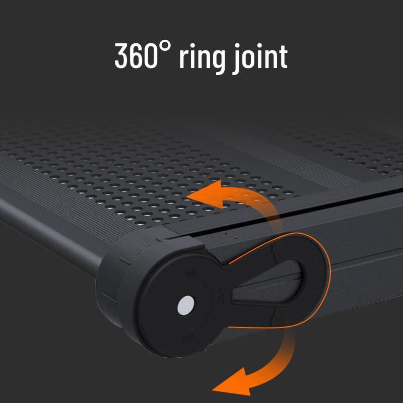 HAILE Aluminum Alloy Adjustable Folding Laptop and Monitor Stand