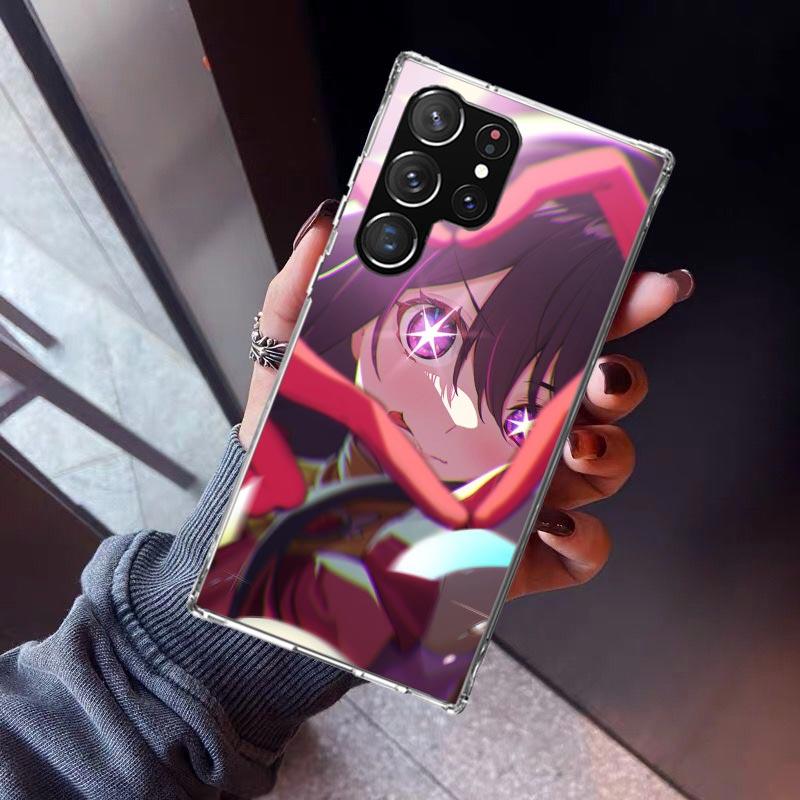 

Japan Anime Oshi No Ko Phone Case For Samsung Galaxy S23 S24 S25 Edge S26 Ultra S22 + S21 Plus S20 FE Cover Silicone Print Shell Samsung S23