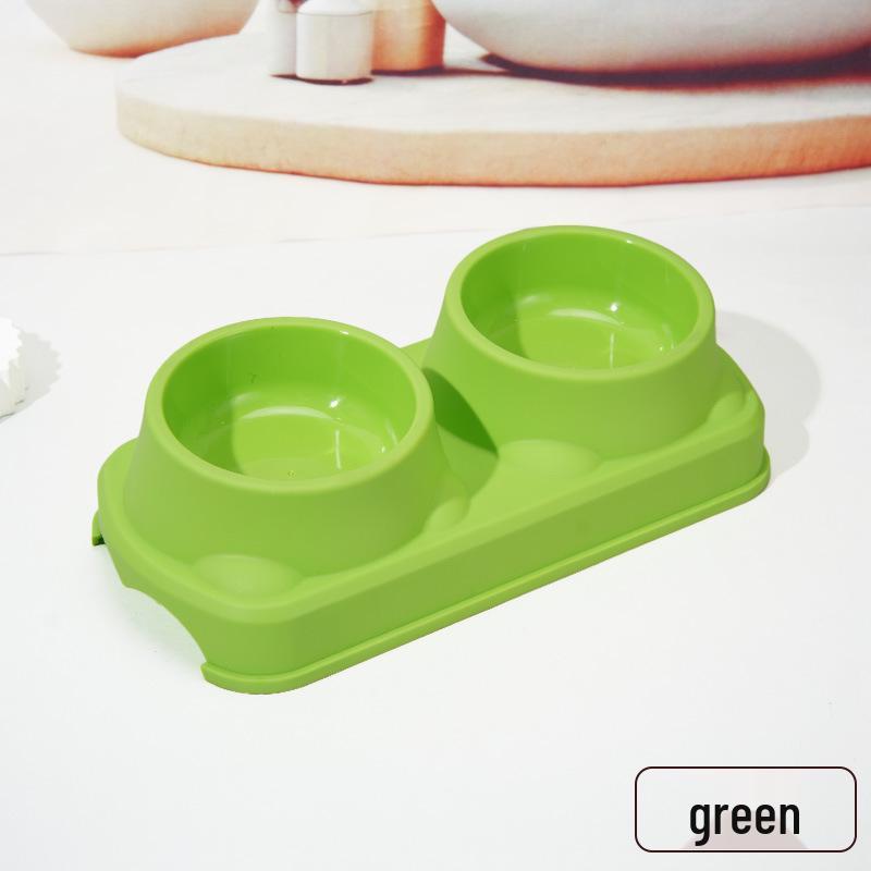 

Pet Feeding Station: Non-Slip, Anti-Tip Double Bowl - Stainless Steel for Cats & Dogs with Neck Protection