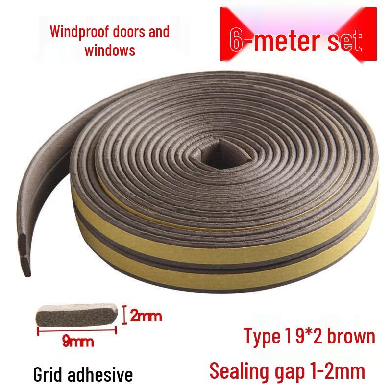 

I и E-образный Звукоизоляционный Уплотнитель для Дверей и Окон