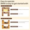 LED Desk Lamp Rechargeable Bedroom Reading Light With Clock Baby's Room Bedside Lamps Touch Dimmable Night Light For Kids Gift