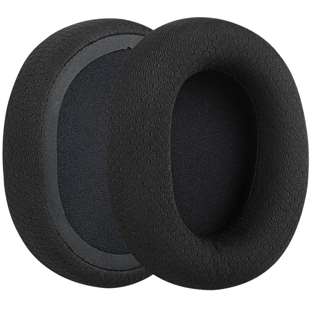 Geekria Comfort Ear Compatible with OneOdio A70 and A71 Mesh Fabric Ear Pads, Headphones, Pads/Earcups (Black)