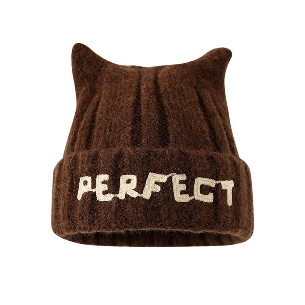 

Hip Hop Autumn Winter Hats Thickened Wool Warmer Warm Bonnet New Kids Beanie Caps Outdoor кавовий