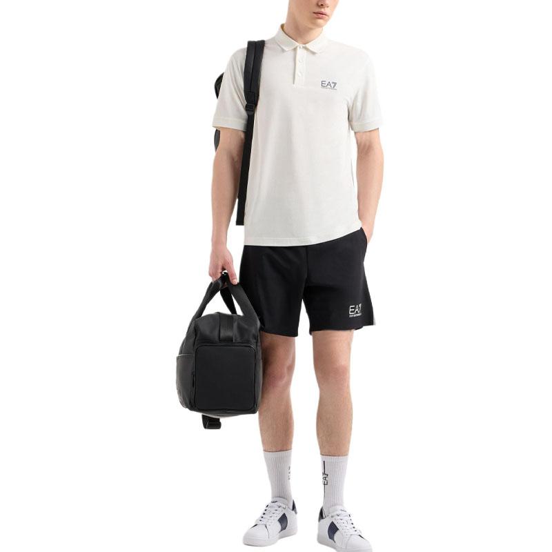 EMPORIO ARMANI EA7 Polo Shirt Men's Starlight White 7M000182-AF10373-U0005