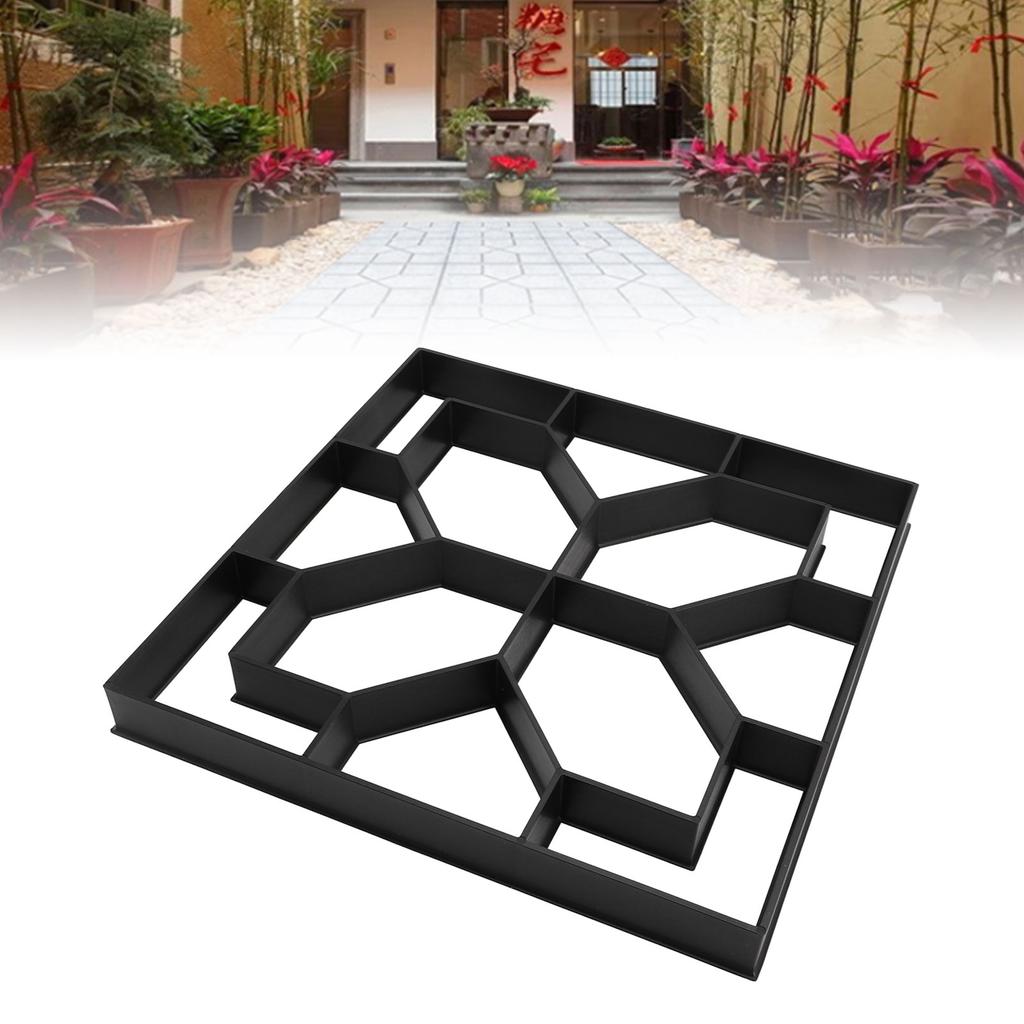 40CM Walk Maker Manual Paving Reusable Concrete Path Maker for Garden Courtyard Sidewalk