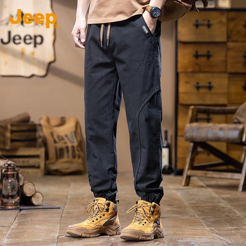 

JEEP Men s Pure Cotton Tapered Cargo Pants 3XL