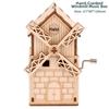 DIY Creative Gramophone Wood Phonograph Musical Potential Box High Quality Children's Puzzle Toys