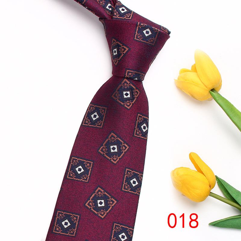 Rael Tie 8Cm Burgundy Tie Men'S, Dress Business Groom Wedding Tie