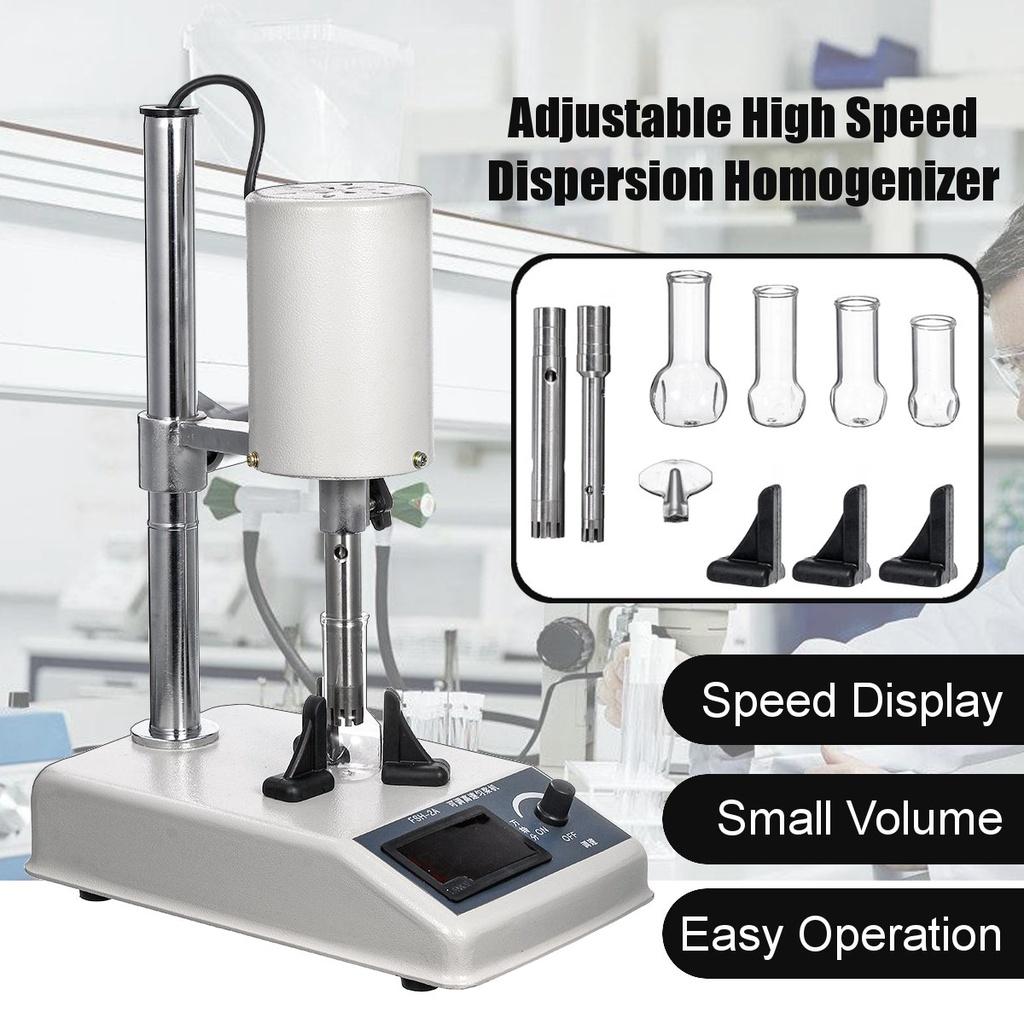 185W Adjustable High Speed Homogenizer Processor Disperser Dispersion Laboratory Mixer Paint Ink Dispersion Machine 220V 50Hz