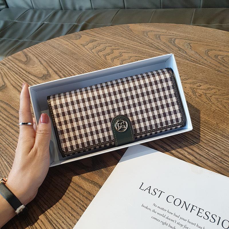 2025 Women's Genuine Leather Long Wallet: Multi-Card Slot, Large Capacity, Phone Holder.