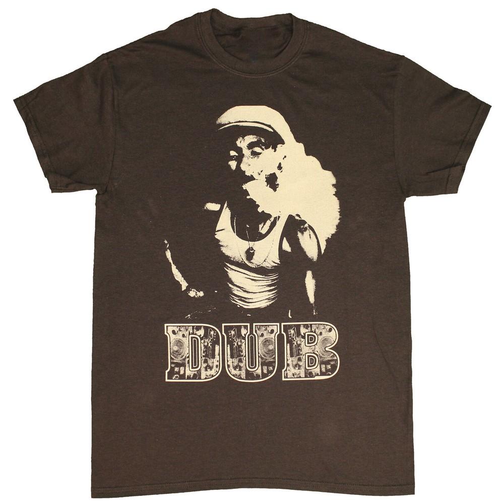 Ретро футболка Lee Scratch Perry DUB с коротким рукавом, черная, унисекс, размеры S-5XL XL